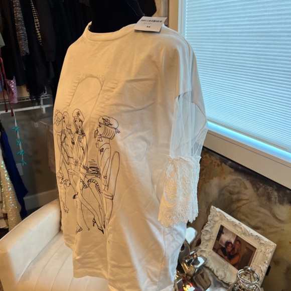 Graphic white t shirt - Picture 2 of 3